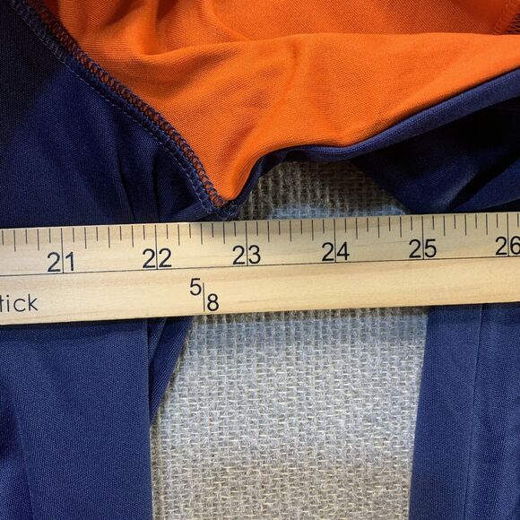 Denver Broncos 1/4 Zip Long Sleeve Pullover Shirt NFL Team Apparel Men's Large - Picture 6 of 8